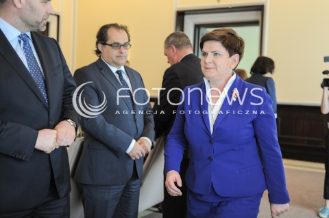  24.05.2016 WARSZAWA<br />POSIEDZENIE RADY MINISTROW<br />N/Z PREMIER BEATA SZYDLO<br /> 