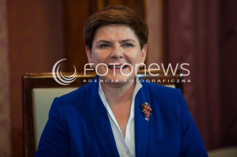  24.05.2016 WARSZAWA<br />SPOTKANIE PREMIER Z WICEPRZEWODNICZACYM KE<br />N/Z PREMIER BEATA SZYDLO<br /> 