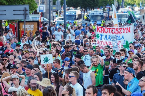 Marsz Wyzwolenia Konopi w Warszawie