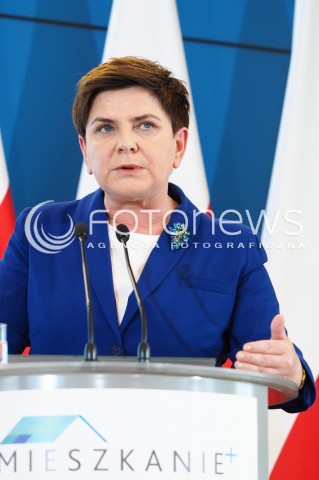  03.06.2016 WARSZAWA<br /> PREZENTACJA PROGRAMU MIESZKANIE PLUS <br /> N/Z BEATA SZYDLO<br />  