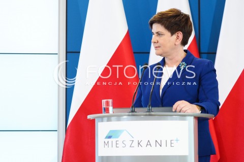  03.06.2016 WARSZAWA<br /> PREZENTACJA PROGRAMU MIESZKANIE PLUS <br /> N/Z BEATA SZYDLO<br />  