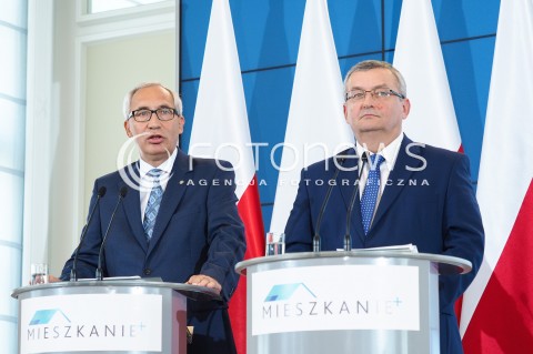  03.06.2016 WARSZAWA<br /> PREZENTACJA PROGRAMU MIESZKANIE PLUS <br /> N/Z ANDRZEJ ADAMCZYK KAZIMIERZ SMOLINSKI<br />  