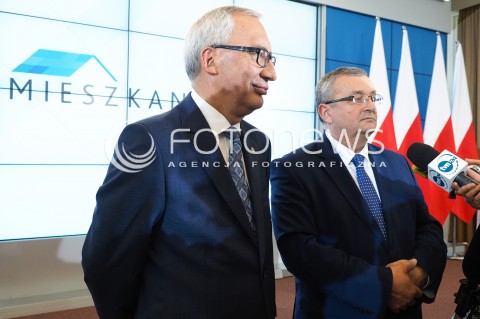  03.06.2016 WARSZAWA<br /> PREZENTACJA PROGRAMU MIESZKANIE PLUS <br /> N/Z ANDRZEJ ADAMCZYK KAZIMIERZ SMOLINSKI<br />  