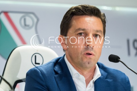 Prezentacja nowego trenera Legii Warszawa