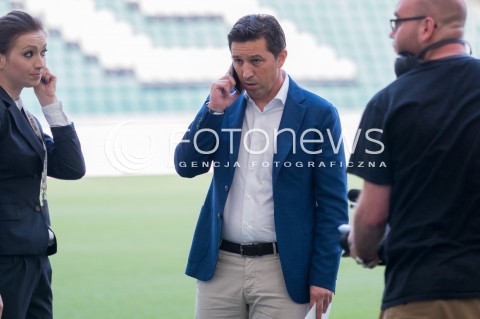  03.06.2016 WARSZAWA<br /> KONFERENCJA PRASOWA NOWEGO TRENERA LEGII WARSZAWA BESNIEGO HASI <br /> N/Z TRENER LEGII WARSZAWA BESNI HASI <br />  