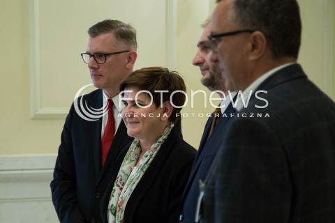  03.06.2016 WARSZAWA<br /> UROCZYSTA PREMIERA NOWEJ KSIAZKI SLAWOMIRA CIENCKIEWICZA I ADAMA CHMIELECKIEGO PT LECH KACZYNSKI 2005 - 2010 <br /> N/Z PREMIER BEATA SZYDLO SLAWOMIR CENCKIEWICZ<br />  