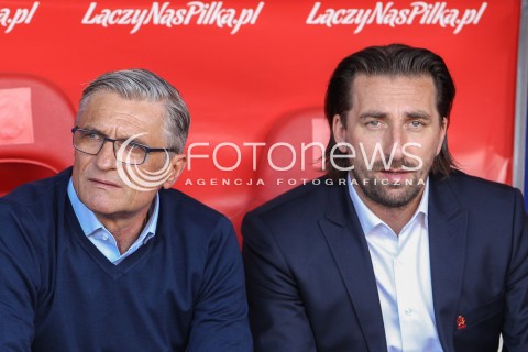  06.06.2016 KRAKOW REPREZENTACJA <br />MECZ TOWARZYSKI POLSKA - LITWA <br />( FRIENDLY MATCH POLAND - LITHUANIA ) <br />N/Z ADAM NAWALKA - I TRENER SELEKCJONER ( HEAD COACH ) SYLWETKA TOMASZ IWAN<br /> 