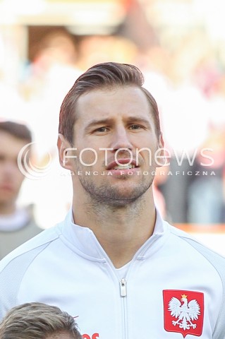  06.06.2016 KRAKOW REPREZENTACJA <br />MECZ TOWARZYSKI POLSKA - LITWA <br />( FRIENDLY MATCH POLAND - LITHUANIA ) <br />N/Z GRZEGORZ KRYCHOWIAK GLOWKA PORTRET SYLWETKA <br /> 