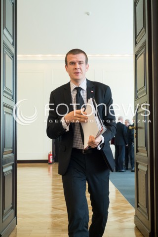  07.06.2016 WARSZAWA<br /> POSIEDZENIE RADY MINISTROW <br /> N/Z MINISTER SPORTU I TURYSTYKI WITOLD BANKA<br />  