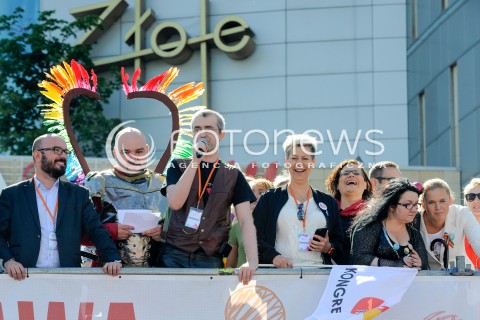  11.06.2016 WARSZAWA<br />PARADA ROWNOSCI<br />N/Z SEBASTIAN WIERZBICKI SZYMON NIEMIEC DOROTA WARAKOMSKA BARBARA NOWACKA<br /> 