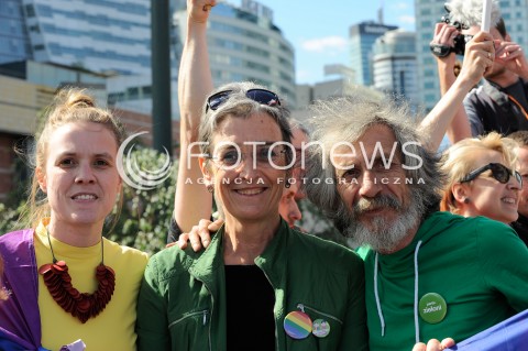  11.06.2016 WARSZAWA<br />PARADA ROWNOSCI<br />N/Z ULRIKE LUNACEK<br /> 