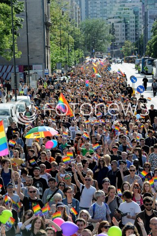  11.06.2016 WARSZAWA<br />PARADA ROWNOSCI<br />N/Z UCZESTNICY PARADY<br /> 