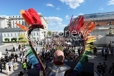  11.06.2016 WARSZAWA<br />PARADA ROWNOSCI<br />N/Z UCZESTNICY PARADY<br /> 
