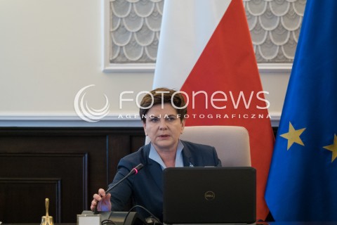 Posiedzenie Rady Ministrów w Warszawie