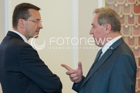  21.06.2016 WARSZAWA <br />POSIEDZENIE RADY MINISTROW <br /> N/Z MATEUSZ MORAWIECKI HENRYK KOWALCZYK<br />  