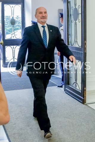  22.06.2016 WARSZAWA SEJM<br />POSIEDZENIE SEJMU RP<br />N/Z ANTONI MACIEREWICZ<br /> 