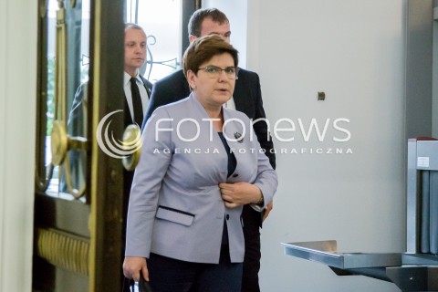  22.06.2016 WARSZAWA SEJM<br />POSIEDZENIE SEJMU RP<br />N/Z PREMIER BEATA SZYDLO<br /> 