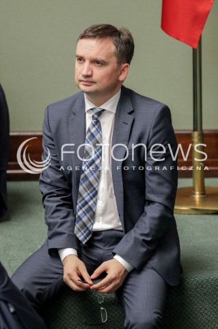  22.06.2016 WARSZAWA SEJM<br />POSIEDZENIE SEJMU RP<br />N/Z ZBIGNIEW ZIOBRO<br /> 