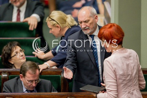 22.06.2016 WARSZAWA SEJM<br />POSIEDZENIE SEJMU RP<br />N/Z ANTONI MACIEREWICZ ELZBIETA RAFALSKA MARIUSZ KAMINSKI<br /> 