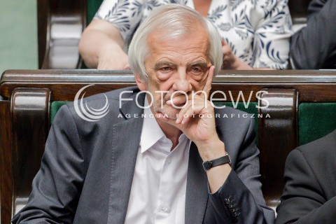  22.06.2016 WARSZAWA SEJM<br />POSIEDZENIE SEJMU RP<br />N/Z RYSZARD TERLECKI<br /> 