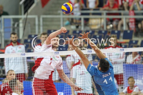  24.06.2016 LODZ <br />SIATKOWKA MEZCZYZN LIGA SWIATOWA 2016 <br />FIVB VOLLEYBALL WORLD LEAGUE 2016 <br />MECZ POLSKA - ARGENTYNA ( Poland - Argentina ) <br />N/Z PIOTR NOWAKOWSKI <br /> 