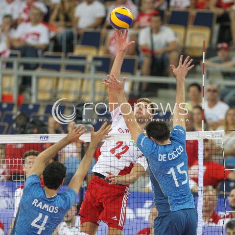  24.06.2016 LODZ <br />SIATKOWKA MEZCZYZN LIGA SWIATOWA 2016 <br />FIVB VOLLEYBALL WORLD LEAGUE 2016 <br />MECZ POLSKA - ARGENTYNA ( Poland - Argentina ) <br />N/Z BARTOSZ BEDNORZ <br /> 