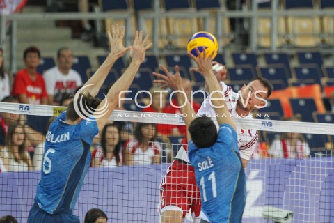  24.06.2016 LODZ <br />SIATKOWKA MEZCZYZN LIGA SWIATOWA 2016 <br />FIVB VOLLEYBALL WORLD LEAGUE 2016 <br />MECZ POLSKA - ARGENTYNA ( Poland - Argentina ) <br />N/Z BARTOSZ KUREK <br /> 
