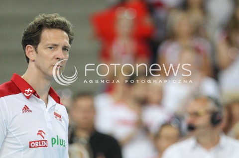  24.06.2016 LODZ <br />SIATKOWKA MEZCZYZN LIGA SWIATOWA 2016 <br />FIVB VOLLEYBALL WORLD LEAGUE 2016 <br />MECZ POLSKA - ARGENTYNA ( Poland - Argentina ) <br />N/Z STEPHANE ANTIGA - I TRENER ( HEAD COACH ) SYLWETKA <br /> 