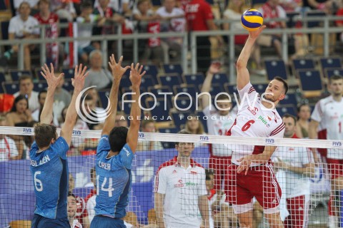  24.06.2016 LODZ <br />SIATKOWKA MEZCZYZN LIGA SWIATOWA 2016 <br />FIVB VOLLEYBALL WORLD LEAGUE 2016 <br />MECZ POLSKA - ARGENTYNA ( Poland - Argentina ) <br />N/Z BARTOSZ KUREK <br /> 
