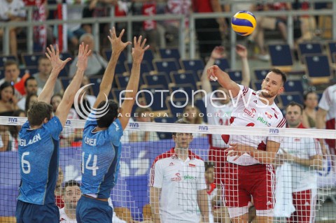  24.06.2016 LODZ <br />SIATKOWKA MEZCZYZN LIGA SWIATOWA 2016 <br />FIVB VOLLEYBALL WORLD LEAGUE 2016 <br />MECZ POLSKA - ARGENTYNA ( Poland - Argentina ) <br />N/Z BARTOSZ KUREK <br /> 