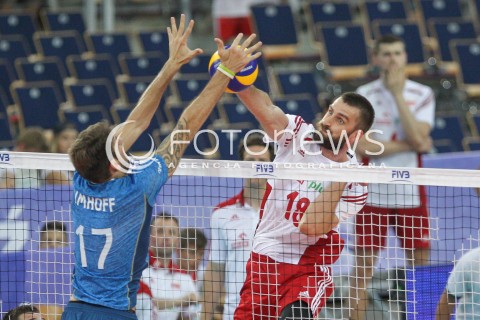  24.06.2016 LODZ <br />SIATKOWKA MEZCZYZN LIGA SWIATOWA 2016 <br />FIVB VOLLEYBALL WORLD LEAGUE 2016 <br />MECZ POLSKA - ARGENTYNA ( Poland - Argentina ) <br />N/Z MARCIN MOZDZONEK <br /> 