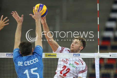  24.06.2016 LODZ <br />SIATKOWKA MEZCZYZN LIGA SWIATOWA 2016 <br />FIVB VOLLEYBALL WORLD LEAGUE 2016 <br />MECZ POLSKA - ARGENTYNA ( Poland - Argentina ) <br />N/Z BARTOSZ BEDNORZ <br /> 