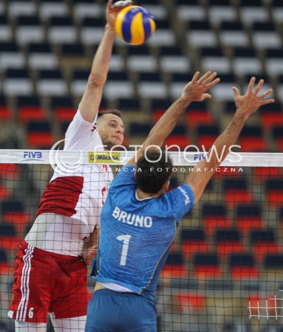  24.06.2016 LODZ <br />SIATKOWKA MEZCZYZN LIGA SWIATOWA 2016 <br />FIVB VOLLEYBALL WORLD LEAGUE 2016 <br />MECZ POLSKA - ARGENTYNA ( Poland - Argentina ) <br />N/Z BARTOSZ KUREK <br /> 