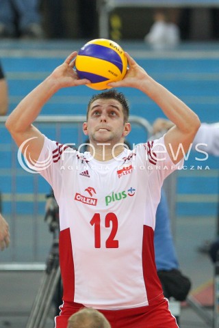  24.06.2016 LODZ <br />SIATKOWKA MEZCZYZN LIGA SWIATOWA 2016 <br />FIVB VOLLEYBALL WORLD LEAGUE 2016 <br />MECZ POLSKA - ARGENTYNA ( Poland - Argentina ) <br />N/Z GRZEGORZ LOMACZ SYLWETKA <br /> 