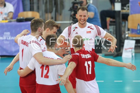  24.06.2016 LODZ <br />SIATKOWKA MEZCZYZN LIGA SWIATOWA 2016 <br />FIVB VOLLEYBALL WORLD LEAGUE 2016 <br />MECZ POLSKA - ARGENTYNA ( Poland - Argentina ) <br />N/Z BARTOSZ KUREK RADOSC EMOCJE <br /> 