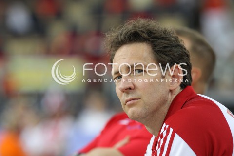  25.06.2016 LODZ <br />SIATKOWKA MEZCZYZN LIGA SWIATOWA 2016 <br />FIVB VOLLEYBALL WORLD LEAGUE 2016 <br />MECZ POLSKA - ROSJA ( Poland - Russia ) <br />N/Z STEPHANE ANTIGA - I TRENER ( HEAD COACH ) SYLWETKA <br /> 