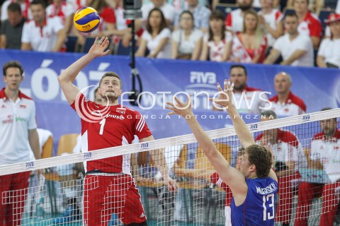  25.06.2016 LODZ <br />SIATKOWKA MEZCZYZN LIGA SWIATOWA 2016 <br />FIVB VOLLEYBALL WORLD LEAGUE 2016 <br />MECZ POLSKA - ROSJA ( Poland - Russia ) <br />N/Z PIOTR NOWAKOWSKI <br /> 