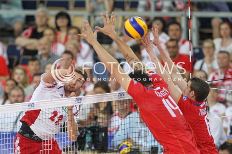  26.06.2016 LODZ <br />SIATKOWKA MEZCZYZN LIGA SWIATOWA 2016 <br />FIVB VOLLEYBALL WORLD LEAGUE 2016 <br />MECZ POLSKA - FRANCJA ( Poland - France ) <br />N/Z BARTOSZ BEDNORZ <br /> 