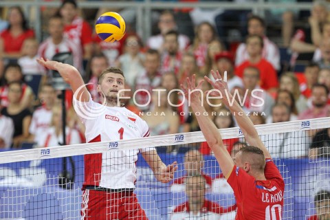  26.06.2016 LODZ <br />SIATKOWKA MEZCZYZN LIGA SWIATOWA 2016 <br />FIVB VOLLEYBALL WORLD LEAGUE 2016 <br />MECZ POLSKA - FRANCJA ( Poland - France ) <br />N/Z PIOTR NOWAKOWSKI <br /> 