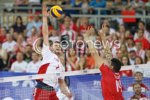  26.06.2016 LODZ <br />SIATKOWKA MEZCZYZN LIGA SWIATOWA 2016 <br />FIVB VOLLEYBALL WORLD LEAGUE 2016 <br />MECZ POLSKA - FRANCJA ( Poland - France ) <br />N/Z PIOTR NOWAKOWSKI <br /> 