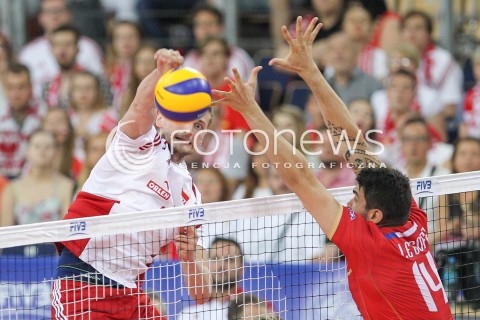  26.06.2016 LODZ <br />SIATKOWKA MEZCZYZN LIGA SWIATOWA 2016 <br />FIVB VOLLEYBALL WORLD LEAGUE 2016 <br />MECZ POLSKA - FRANCJA ( Poland - France ) <br />N/Z PIOTR NOWAKOWSKI <br /> 