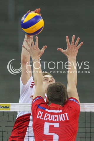  26.06.2016 LODZ <br />SIATKOWKA MEZCZYZN LIGA SWIATOWA 2016 <br />FIVB VOLLEYBALL WORLD LEAGUE 2016 <br />MECZ POLSKA - FRANCJA ( Poland - France ) <br />N/Z ARTUR SZALPUK <br /> 