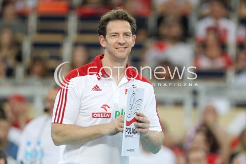  26.06.2016 LODZ <br />SIATKOWKA MEZCZYZN LIGA SWIATOWA 2016 <br />FIVB VOLLEYBALL WORLD LEAGUE 2016 <br />MECZ POLSKA - FRANCJA ( Poland - France ) <br />N/Z STEPHANE ANTIGA - I TRENER ( HEAD COACH ) SYLWETKA RADOSC EMOCJE <br /> 