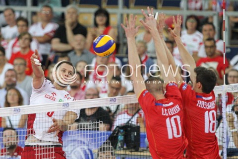  26.06.2016 LODZ <br />SIATKOWKA MEZCZYZN LIGA SWIATOWA 2016 <br />FIVB VOLLEYBALL WORLD LEAGUE 2016 <br />MECZ POLSKA - FRANCJA ( Poland - France ) <br />N/Z BARTOSZ KUREK <br /> 