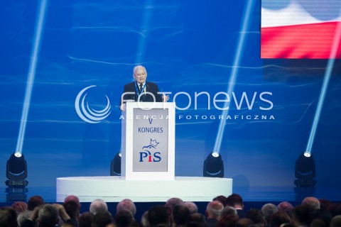  02.07.2016 WARSZAWA <br /> PIATY KONGRES WYBORCZY PRAWA I SPRAWIEDLIWOSCI<br /> N/Z PREZES PIS JAROSLAW KACZYNSKI  <br />  