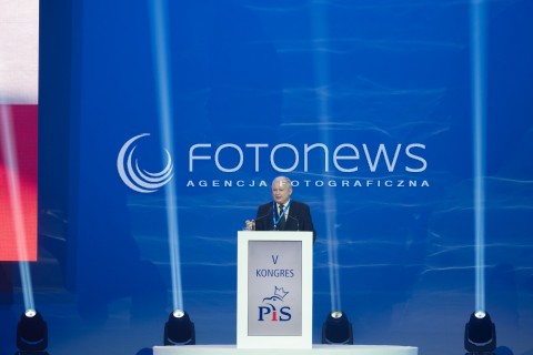  02.07.2016 WARSZAWA <br /> PIATY KONGRES WYBORCZY PRAWA I SPRAWIEDLIWOSCI<br /> N/Z PREZES PIS JAROSLAW KACZYNSKI  <br />  