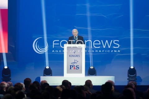  02.07.2016 WARSZAWA <br /> PIATY KONGRES WYBORCZY PRAWA I SPRAWIEDLIWOSCI<br /> N/Z PREZES PIS JAROSLAW KACZYNSKI  <br />  