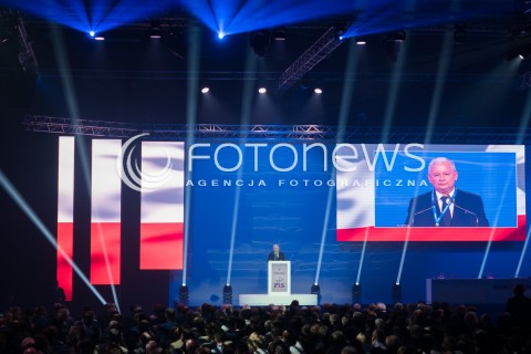 02.07.2016 WARSZAWA <br /> PIATY KONGRES WYBORCZY PRAWA I SPRAWIEDLIWOSCI<br /> N/Z PREZES PIS JAROSLAW KACZYNSKI  <br />  