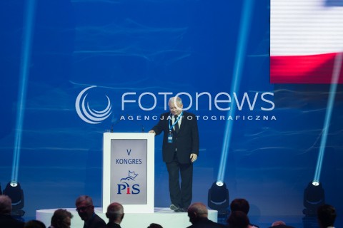  02.07.2016 WARSZAWA <br /> PIATY KONGRES WYBORCZY PRAWA I SPRAWIEDLIWOSCI<br /> N/Z PREZES PIS JAROSLAW KACZYNSKI  <br />  