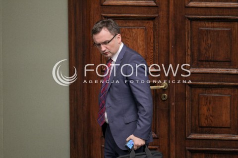  06.07.2016 WARSZAWA SEJM<br />POSIEDZENIE SEJMU RP<br />N/Z ZBIGNIEW ZIOBRO<br /> 